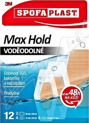 3M Spofaplast 191N Max Hold Voděodolné 12ks