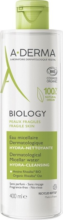 A-DERMA BIOLOGY Dermatologická micelární voda 400 ml