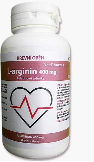 AcePharma L-arginin cps.100x400mg