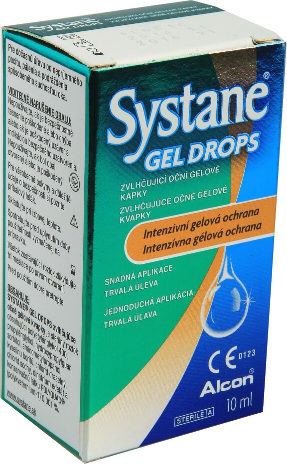 Alcon Systane Gel Drops oční kapky gtt. 10 ml