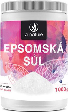 Allnature Epsomská sůl 1000g