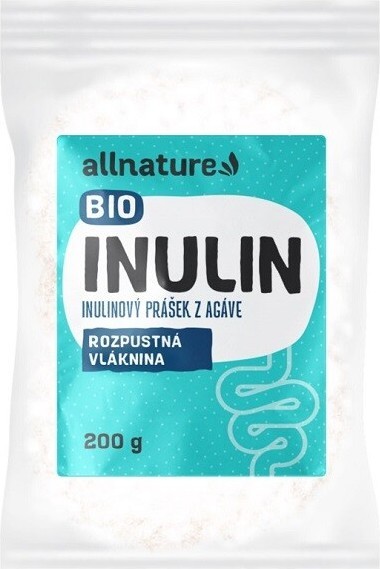 Allnature Inulin rozpustná vláknina BIO 200g