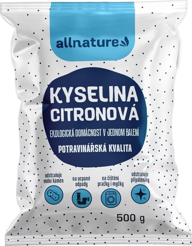 Allnature Kyselina Citronová 500g