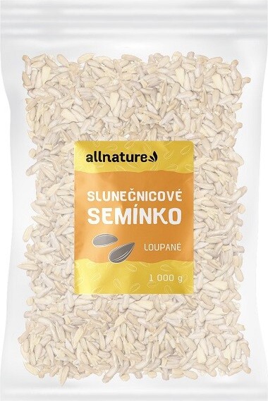 Allnature Slunečnicové semínko loupané 1000g