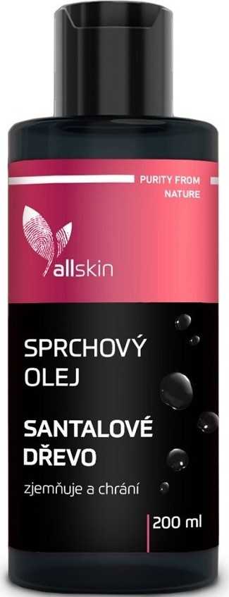 Allskin sprchový olej Santalové dřevo 200ml