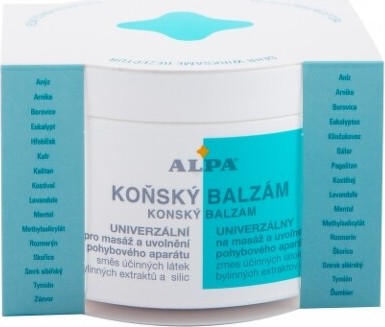 Alpa Koňský balzám univerzální 250ml