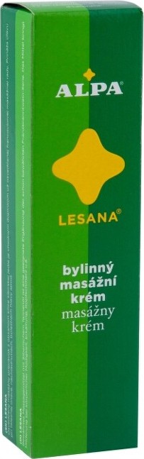 Alpa masážní krém Lesana 40g