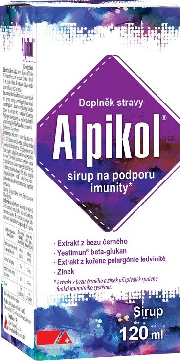 ALPIKOL sirup na podporu imunity 120ml