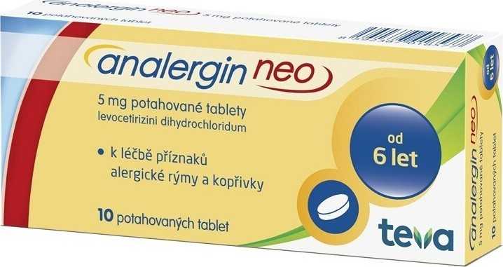 ANALERGIN NEO 5MG potahované tablety 10