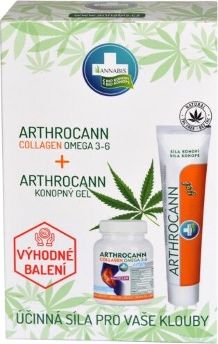 Annabis Arthrocann gel 75ml + Arthrocann Collagen 60 tablet