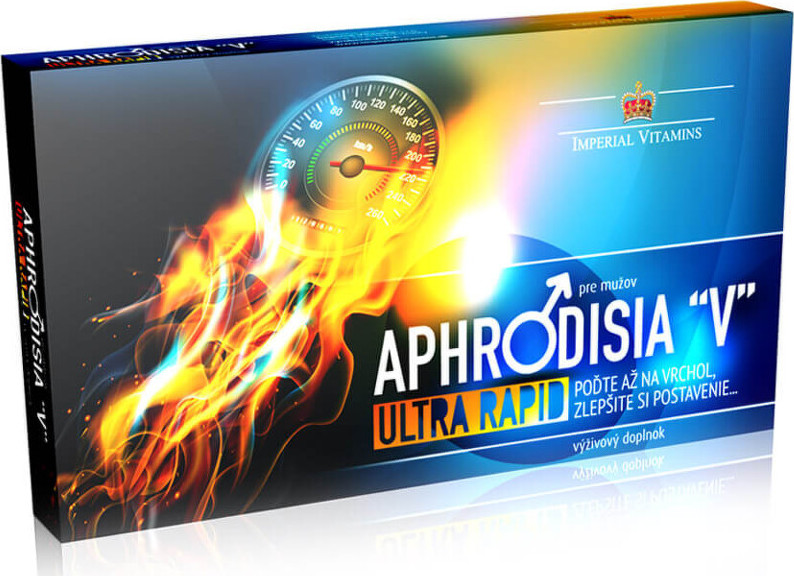 Aphrodisia V ultra rapid pro muže 10 kapslí