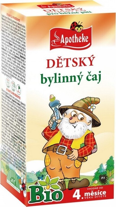 Apotheke Dětský čaj BIO bylinný 20x1.5g