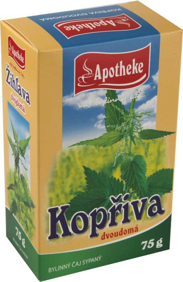 Apotheke Kopřiva dvoudomá list sypaný čaj 75g