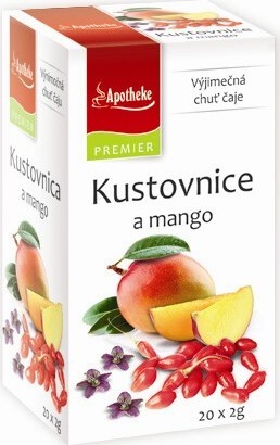 Apotheke Kustovnice s mangem čaj 20x2g