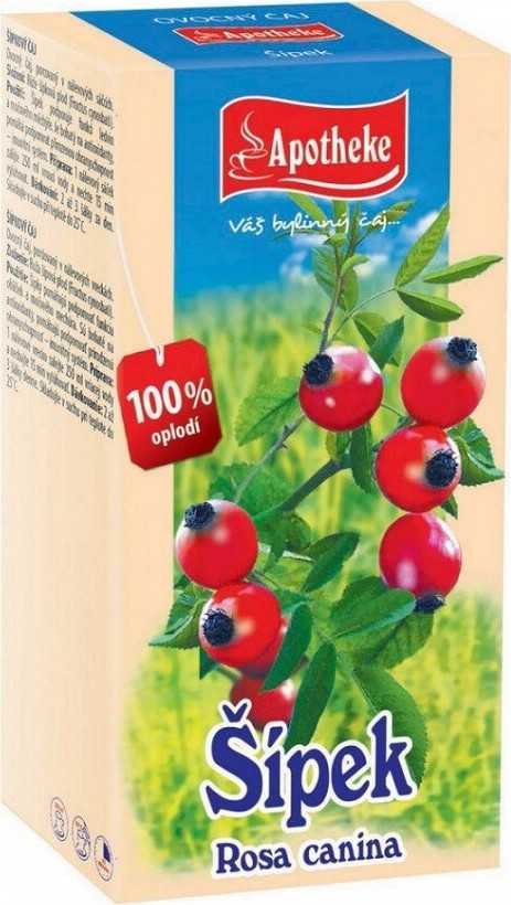 Apotheke Šípek plod čaj 20x2.5g