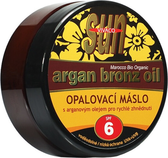 Arganové opalovací máslo SPF6 200ml