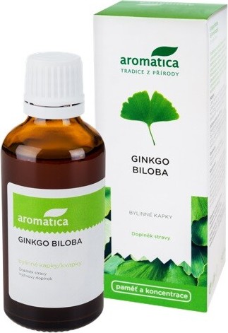 AROMATICA Ginkgo Biloba bylinné kapky 100ml