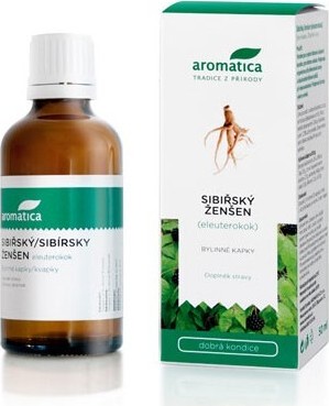 AROMATICA Sibiřský ženšen-Eleuterokok byl.kap.50ml