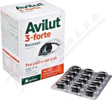 Avilut 3-forte Recordati cps.90