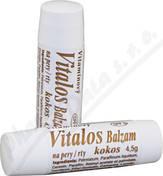 Balzám na rty vitamínový Kokos 4.5g