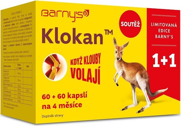 Barnys Klokan limitovaná edice cps.120