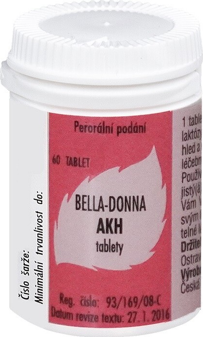 AKH Bella-Donna 60 tablet