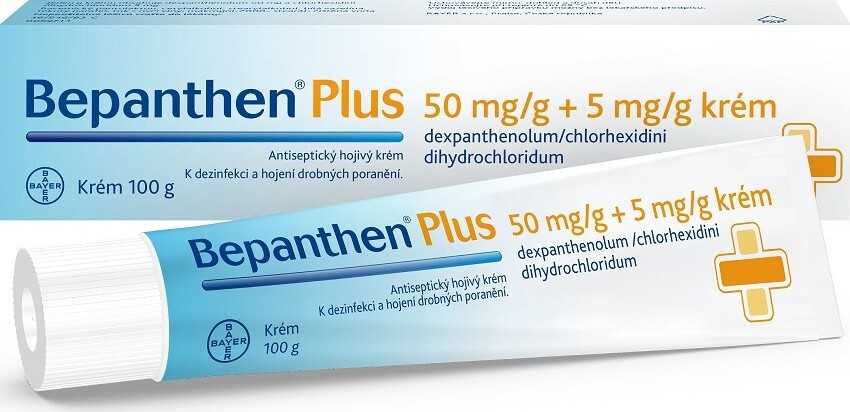 Bepanthen Plus 50mg/g + 5/g krém 100g