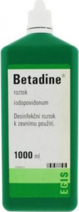 BETADINE 100MG/ML kožní podání roztok 1000ML