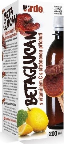 Betaglucan s vitamínem C citronová příchuť 200ml