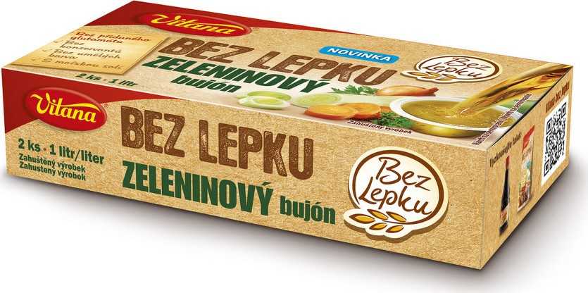 Bez lepku Zeleninový bujón 56g