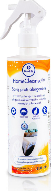 Bio-Life odstranovač alergenů Home Cleanse 350ml