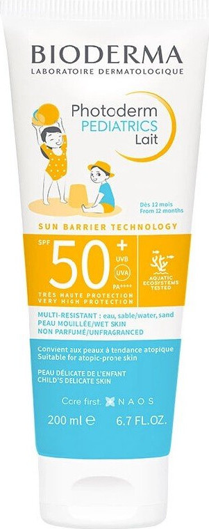 BIODERMA Photoderm PEDIATRICS Lait SPF50+ 200ml