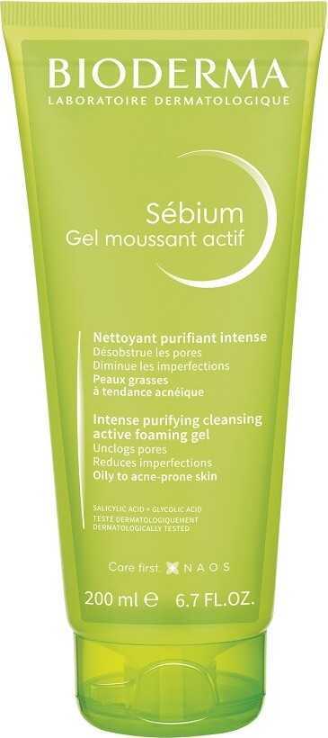 BIODERMA Sébium Gel moussant actif 200ml