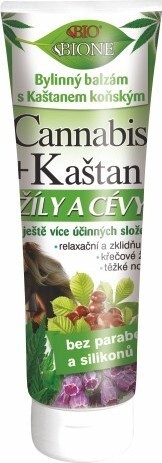 BIONE Cannabis+Kaštan Žíly a cévy bylin.bal.200ml