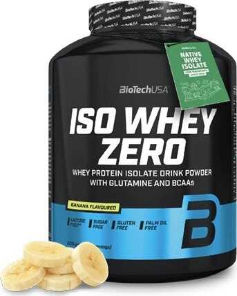 BioTech Iso Whey Zero 2270g banana