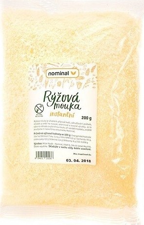 Rýžová mouka instantní bez lepku 200g