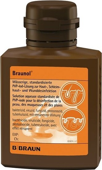 BRAUNOL 75MG/G kožní podání roztok 1X100ML