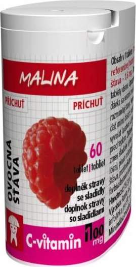 C-Vitamin 100mg Malina se sukralózou tbl.60