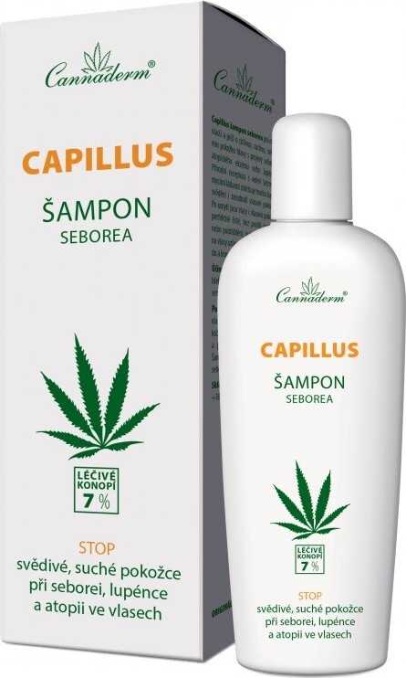 Cannaderm Capillus seborea šampon 150ml