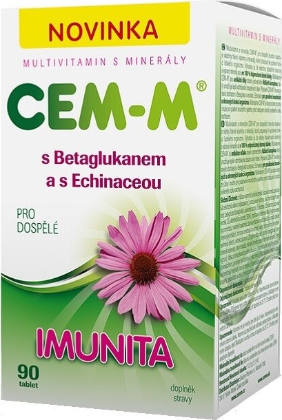 CEM-M pro dospělé Imunita 90 tablet CZE+SLO