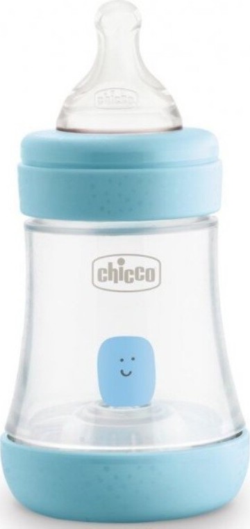 CHICCO Láhev Perfect 5 silikon 150ml chlapec