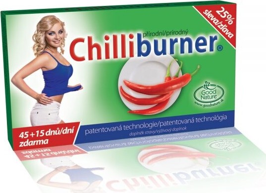 Chilliburner podpora hubnutí tbl.45+15 ZDARMA