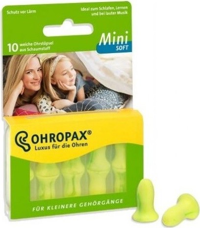 Chránič sluchu Ohropax MINI SOFT 10 ks