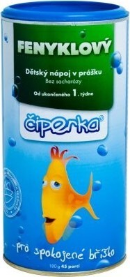 ČIPERKA fenyklový dětský nápoj v prášku 180g 1T