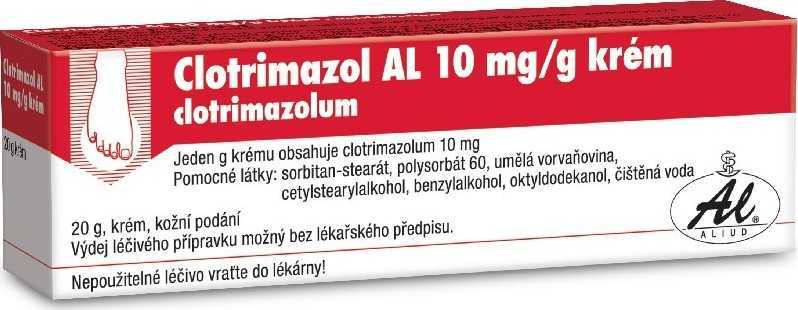 CLOTRIMAZOL AL 10MG/G krém 20G