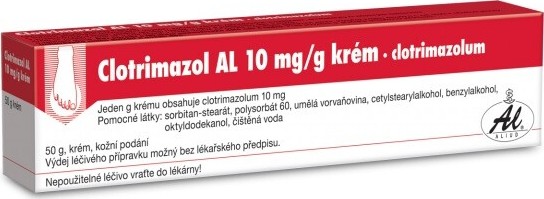 CLOTRIMAZOL AL 10MG/G krém 50G