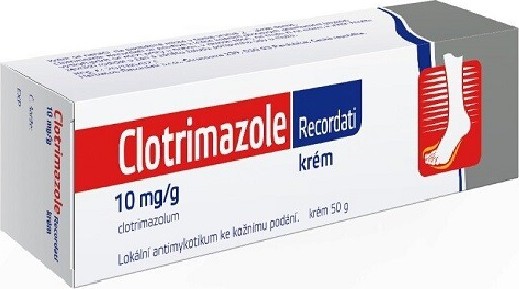 CLOTRIMAZOLE RECORDATI 10MG/G krém 1X50G