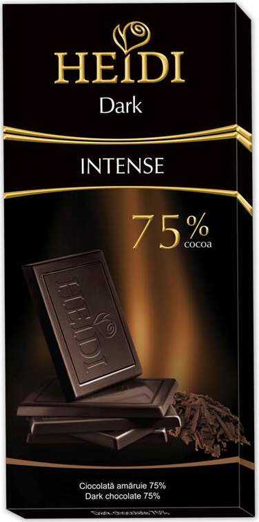 Čokoláda HEIDI Dark Intense 75% 80g