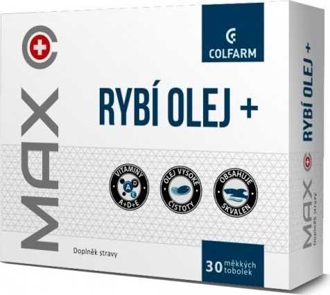 Colfarm MAX Rybí olej plus tob.30