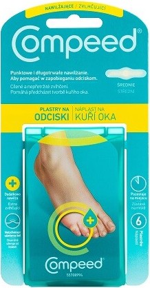 COMPEED Náplast na kuří oka MOIST 6ks